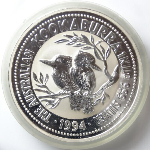オーストラリア クッカバラ(カワセミ)30ドル銀貨(1kg) 1994年