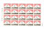 【切手シート】東京サミット記念　60円20面シート　昭和61年（1986）