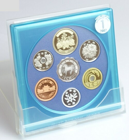 PROOF COIN SET 2002 テクノメダルシリーズ1 プルーフ貨幣セット 平成14年（2002年）