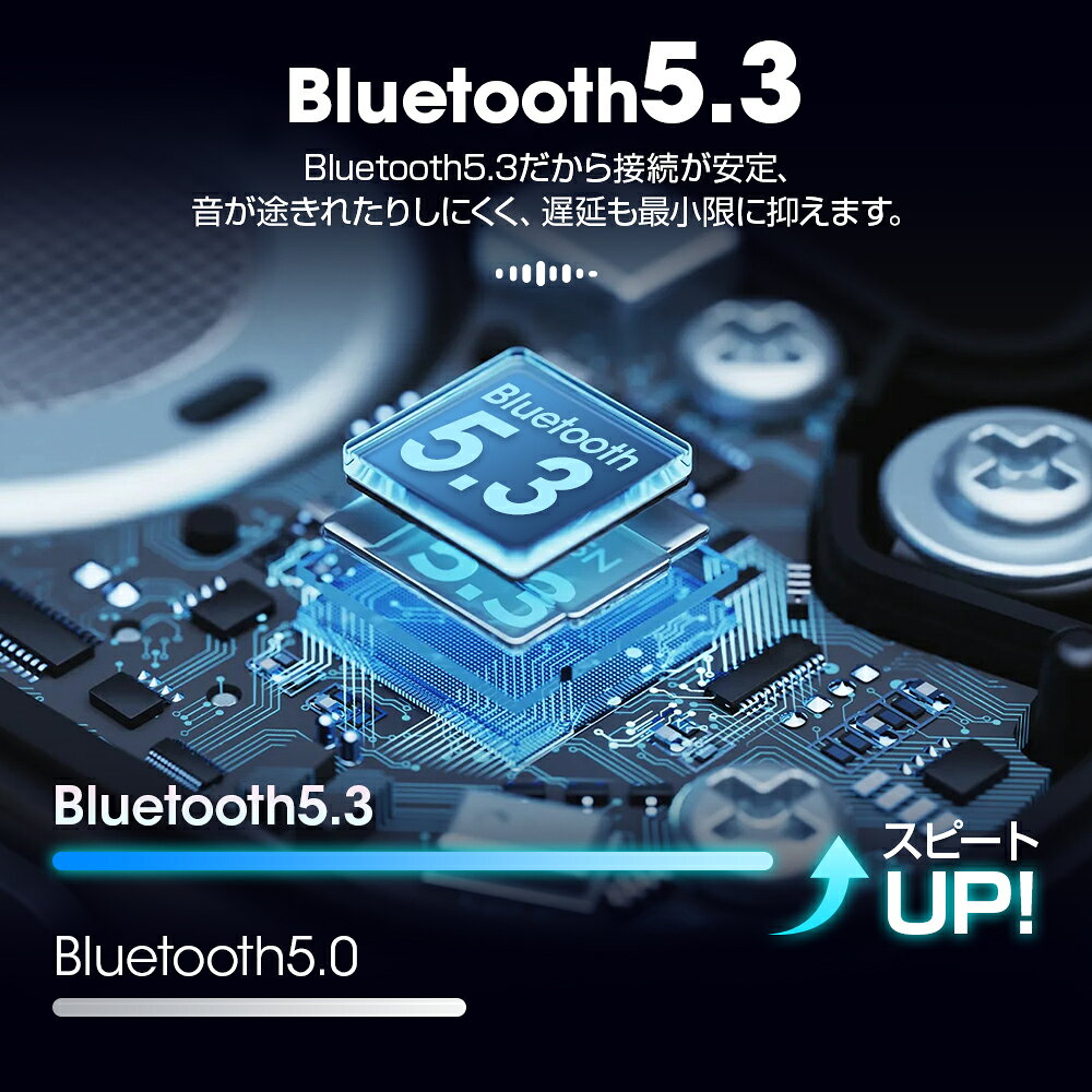 【先着限定クーポン利用で2,580円】 ワイヤレスイヤホン 骨伝導イヤホン bluetooth イヤホン 42H連続再生 耳を塞がない イヤホン 耳掛け Bluetooth5.3 ノイズキャンセリング Hi-Fi音質 ブルートゥースイヤホン 自動ペアリング 急速充電 iPhone Android kures-store-10000299 ACLUO楽天市場店 サンプル画像3