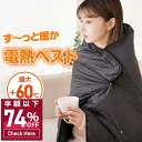 本日終了【P5倍&クーポンで実質4,021円】 電気ひざ掛け 掛け敷き兼用 電気毛布 120×90cm ひざ掛 電気ブランケット 着る毛布 ヒーターブランクケッ...