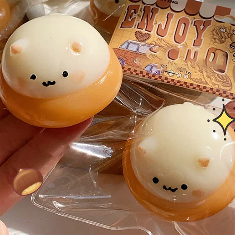 握って遊ぶ スクイーズ ストレス解消 おもちゃ 低反発 水感 かわいい スクイーズ おしゃれ 大福 パン ケーキ デザート パーティー そっくり 伸縮性 柔らかシリコン スティッキーボール 握る 記念品 子供 大人 もちもち 水感スクイーズ 伸縮性 kuresonstore-10003179 クレソン サンプル画像2