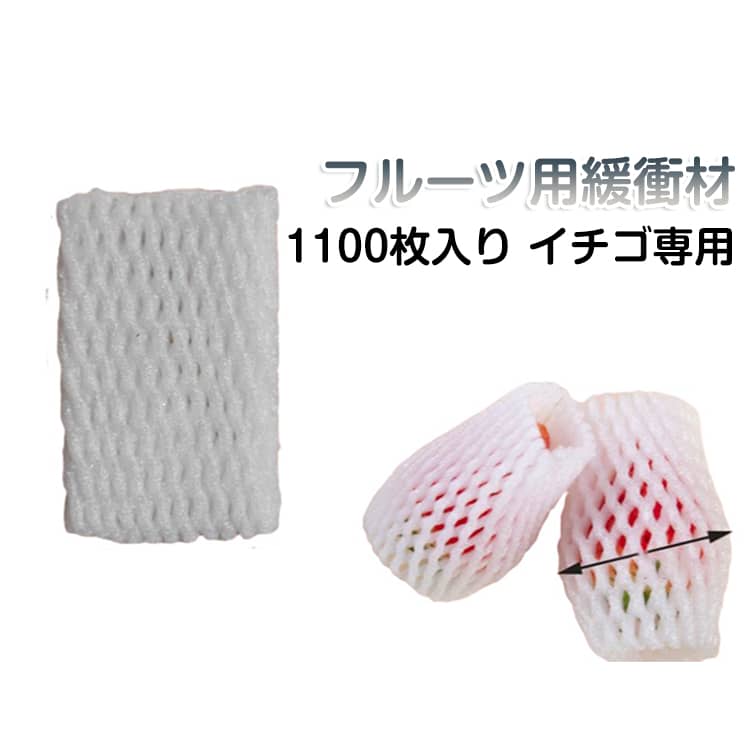 フルーツキャップ 果物 フルーツ用緩衝材 緩衝材 イチゴ 保護 果物の発泡緩衝材 長...