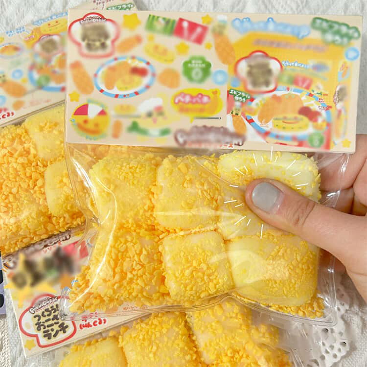 クレソンのスクイーズ 2個セット おもちゃ 食べ物シリーズ 低反発 スクイーズ 水感スクイーズ 玩具 もちもち 柔らかい ストレス解消 暇つぶし 不安軽減 癒し 減圧グッズ 可愛い｜アングル2