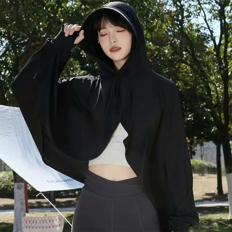 ポンチョ uvカット ラッシュガード 冷感 日よけ フッド付き マスク フェイスカバー...