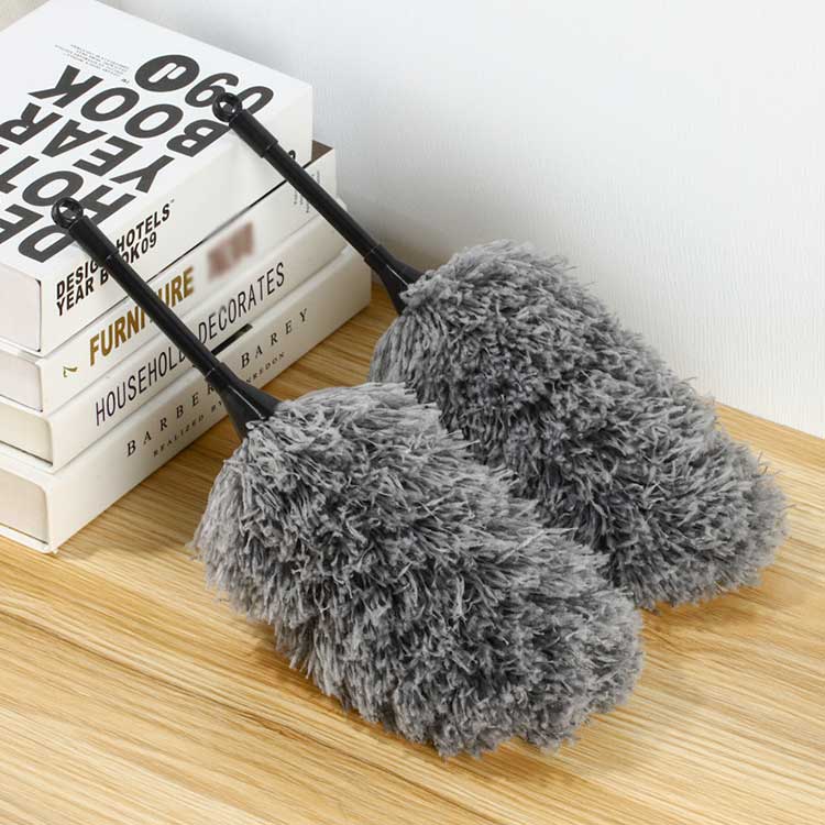 はたき ほこり払い ホコリ取り はたき コンパクト 掃除道具 軽量 本棚 ハンディモ...