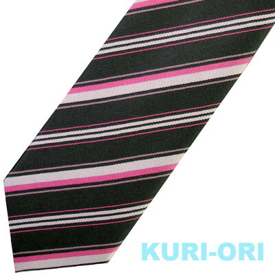 【SALE!】スクールネクタイ 制服ネクタイ ブラック×ピンク レジメンタルストライプKURI-ORI【クリオリ】【日本製】男女兼用KRN83 自分で結ぶレギュラータイ通学 式服 学生フォーマル 正装 入学卒業式 部活 チームお揃い セール 【SALE!】スクールネクタイ 制服ネクタイ ブラック×ピンク レジメンタルストライプKURI-ORI【クリオリ】【日本製】男女兼用KRN83 自分で結ぶレギュラータイ通学 式服 学生フォーマル 正装 入学卒業式 部活 チームお揃い セール