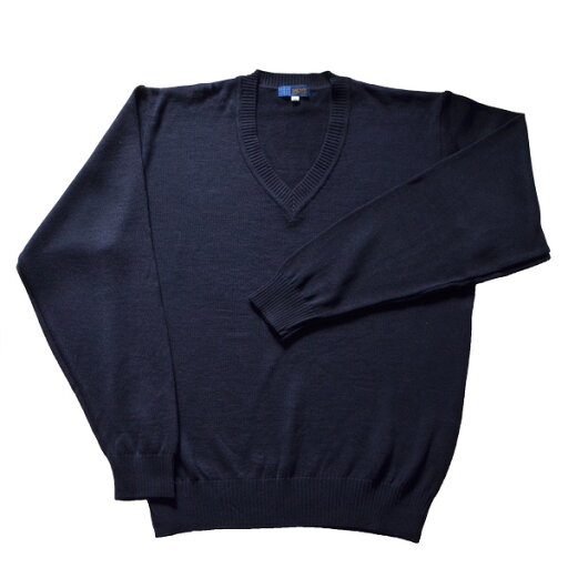 【在庫処分品】ウール混スクールセーター 紺無地 Sサイズのみ【日本製】男女兼用毛玉になりにくい 抗菌・防臭・丸洗いOK!毛玉防止 無地セーターVY900N 防寒 中学生 高校生 通学 小さいサイズ ジュニア