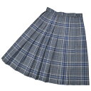 KURI-ORIのスカートは、学校制服用のオリジナル布地を、日本国内の専門工場でプリーツ加工・縫製しています。 ブレザーに合わせるなら、綾織の冬服スカートが最適です。 学校制服と同じ仕様なので、発色良く、耐久性が高い生地を、十分に重なりのあるプリーツで仕上げています。 サイズの合うウエストサイズと、シーンにマッチする丈をお選びください。 ■仕様 　車ひだ・ウエストアジャスター 　（表示サイズを中心に、前後2センチ程度ずつ調節可能） 　ポケットひとつ・裏地ナシ 　※出荷時は型崩れを防ぐため、仕付け糸で留めてあります 　　ご試着後、ご着用時にはずしてください ■素材 　ウール38％　ポリエステル62％ 　綾織りの布地で10月から5月いっぱいが着用の目安です ■洗濯表示 　ご家庭でお洗濯できます（40℃を限度とした非常に弱い洗濯）洗濯機の場合は、ひだを整えてネットに入れ、手洗いモード・おしゃれ着モードで洗ってください。 ■サイズ 　ウエストは表示サイズぴったりに出来上がっています。 　ご購入前に、必ずメジャーでご自分のサイズをご確認ください。 　（市販の婦人服サイズとは異なりますので、ご注意下さい） 　スカート丈は、ベルト下から裾までの長さです。 　　 モニター環境等により実際の色と見え方が異なることがございます 在庫管理には十分注意しておりますが、 店頭販売もしておりますので 注文が集中した場合などは、在庫切れ、完売を起こすことがございます この商品は宅配便でのお届けです。メール便を選択された場合も宅配便に変更させていただきますのでご了承下さい。WKR448★KURI-ORI-クリオリ-★ オリジナルプリーツスカート☆スリーシーズン☆WKR448 グレー×白×ブルー