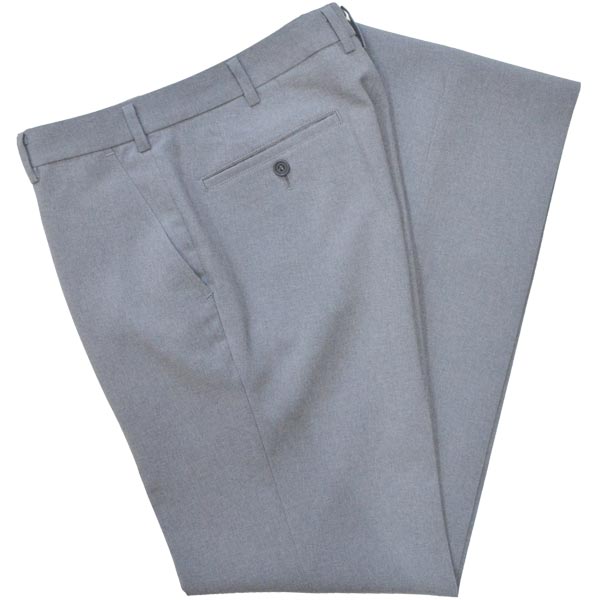 夏制服スラックス 学生服スラックス【グレー無地】ウエスト70・73・76・79・82・85・88・92ノータック ストレッチ ウォッシャブル&ノーアイロン!1年中着られるサマー素材 オリジナル学ラン【ズボンのみ】KURI-ORI【クリオリ】 KRBGR-BG2