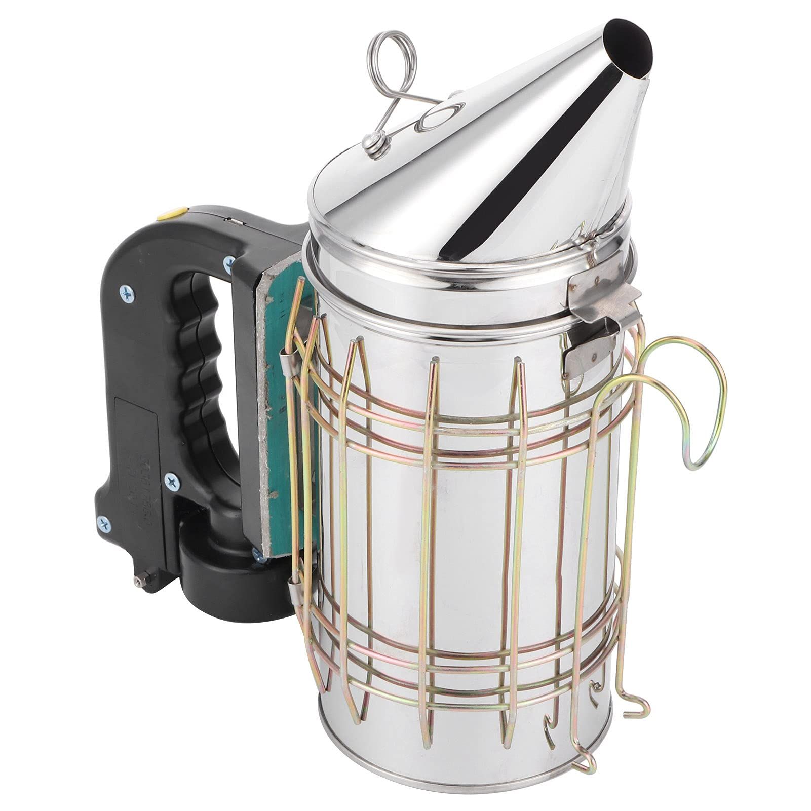 燻煙器 養蜂スモーカー 噴霧器 5 電動式 使いやすい ブラック ステンレス製 安全 養蜂器具