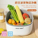 【商品概要】 電源：AA電池*2個 ご注意：電池別売りです。 新鮮な野菜や果物をさらに清潔に保ちたい方に最適な、超音波洗浄機です。このコンパクトで多機能な洗浄機は、キッチンにおいても場所を取らず、持ち運びが簡単なため、どこでも使用することができます。超音波振動により、食品の表面に付着した汚れや残留農薬を効果的に除去し、より安全な食生活をサポートします。 家庭用食品浄化器として、節水と省エネを実現し、環境にも優しい設計。ワイヤレスで動作するため、電源コードに縛られることなく、どこでも気軽に使えるのが魅力です。AA電池2個で動作するため、電池の交換も簡単です（電池は別売り）。日々の食材の準備において、この洗浄機はあなたのキッチン作業をより衛生的で効率的なものに変えてくれるでしょう。 お手入れが簡単で、使い勝手の良いこの洗浄機は、毎日の食事の準備をより快適にし、健康的なライフスタイルをサポートします。新鮮な食材を使った料理を楽しむすべての人にとって、この洗浄機はキッチンに欠かせないアイテムになることでしょう。 【ご注意】 パッケージ中に日本語説明書は付属致しません。 仕様は予告なく変更する場合がございます。 全商品、「離島.一部地域」は別途 送料が掛かります。 検品を行っておりますが輸入品のため、多少の傷や汚れ等はご了承下さい。 【安心30日保証サービス】 本製品には、ご購入に限り購入日から30日間の返金保証をさせて頂いておりますので安心してお買い求めくださいませ、また本商品のご利用上でご不明な点や問題などが御座いましたら、お気軽にお問い合わせくださいませ、弊社はお客様のご要望に誠意ある対応をさせていただきます。