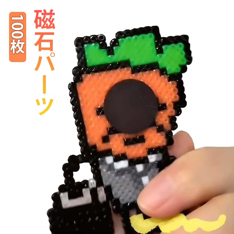 Rakuten - マグネットシート マグネットパーツ 100枚 丸型 両面テープ付き 丸い テープ付き 小型 DIY用 手芸 ゴム 100枚 マグネット シート 冷蔵庫用 磁石 ステッカー 磁力 シート