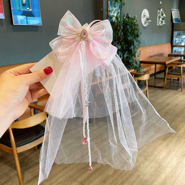 リボン 子ども クリスマスプレゼント ヘアアクセサリー キッズ ヘアクリップ 女の...