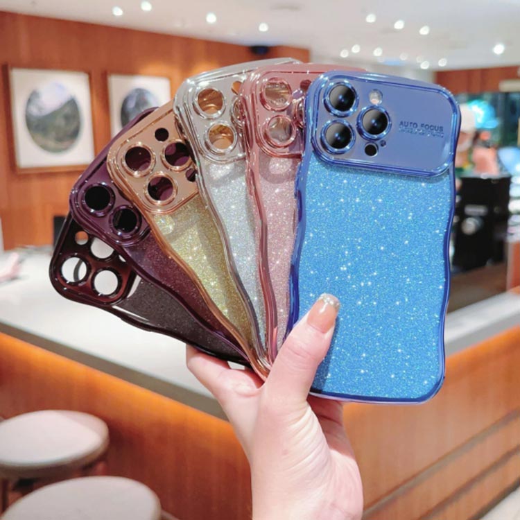 韓国 iPhone13 キラキラ iPhone14 Pro iPhone15 ケース うねうねケース iPhoneケース Plus 16 ウェーブ 15 アイフォン スマホケース メッキ iPhone16 14 アイホン 13 12 11 うねうねケース Max なみなみ おしゃれ スマホカバー レディース