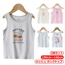 インナー インナー 140 キャミソール 2枚セット 110 女の子 100 120 綿 下着 キッズ 150 160cm キッズ メッシュ 女児インナー キッズ 子供 タンクトップ 男児インナー 男の子 インナーウェア 下着 肌着 キャミ 春夏
