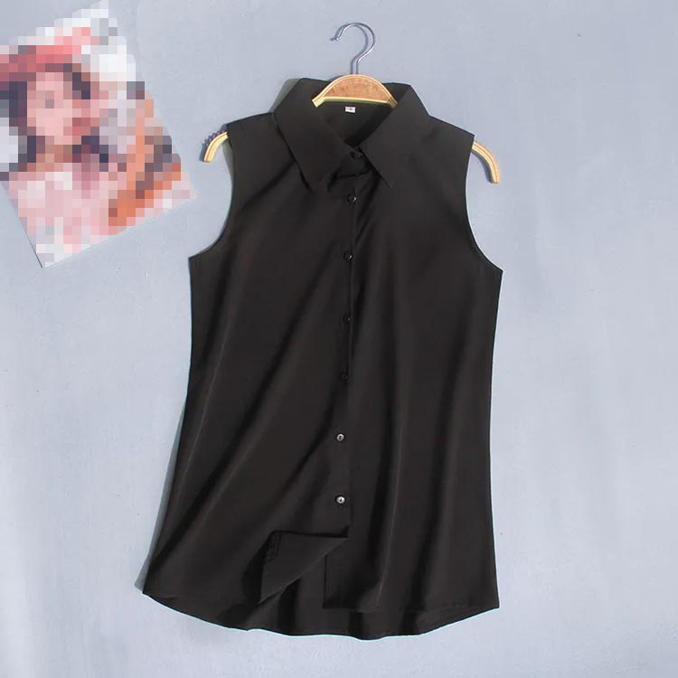 リクルート オフィス スーツ シャツ レディース 制服 事務服 大きサイズ シフォンシャツ トップス シャツブラウス ワイシャツ インナー 無地 袖なし シャツ ビジネス フォーマル シンプル 就活 通勤 仕事着 春 夏