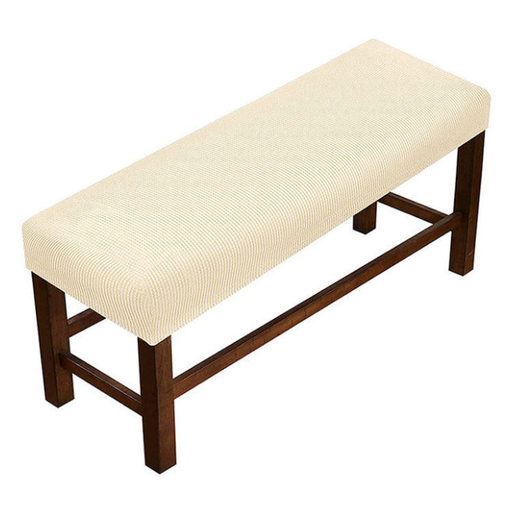 送料無料 椅子カバー ロングベンチカバー 撥水 ベンチカバー 無地 伸縮素材 ベンチシートカバー ストレッチ ダイニングベンチカバー スリップカバー プロテクター 長リングベンチカバー 防汚 はっ水加工 簡単着脱 ホテル レストラン ウェディング パーティー