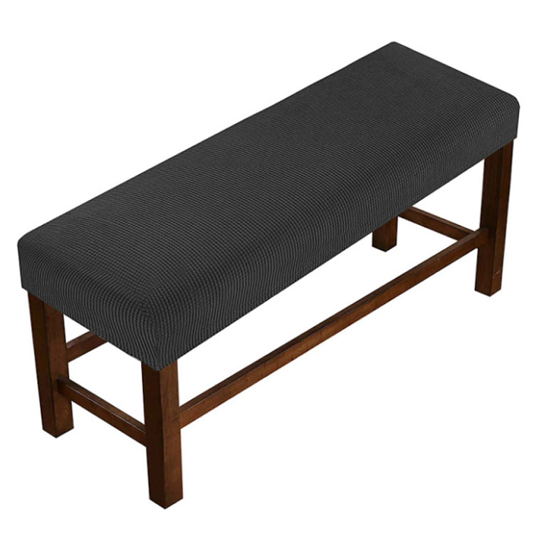 送料無料 椅子カバー ロングベンチカバー 撥水 ベンチカバー 無地 伸縮素材 ベンチシートカバー ストレッチ ダイニングベンチカバー スリップカバー プロテクター 長リングベンチカバー 防汚 はっ水加工 簡単着脱 ホテル レストラン ウェディング パーティー [2]