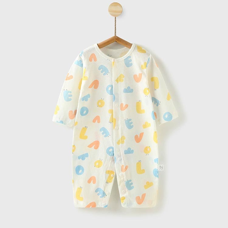 長袖 ロンパース ベビー服 肌着 綿 カバーオール 女の子 男の子 キッズ 赤ちゃん おしゃれ 可愛い 子供服 幼児 新生児 パジャマ ルームウェア 部屋着 出産お祝い プレゼント 入園 保育園 出産準備 59 66 73 80 90cm 薄手 春 夏 秋 冬 3