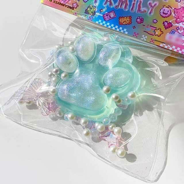 3個セット ぷにぷに 握る玩具 猫の爪 大きい 肉球 にぎにぎ スクイーズ玩具 感覚おもちゃ おもちゃ オモチャ 玩具 スクイーズ ストレス解消 かわいい 子ども 子供 イベント 縁日 お祭り プレゼント ギフト おまけ 癒し グッズ ふわふわ 誕生日 kuriesu-10004954 クリエス サンプル画像3