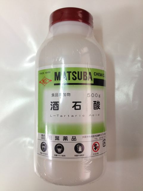 酒石酸　500g