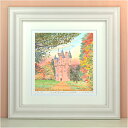 Craigievar castle くりのきはるみ (栗乃木ハルミ) L / LLサイズ 絵 絵画 版画 水彩画 風景画 壁掛け