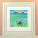 honu3 くりのきはるみ (栗乃木ハルミ) M/ L/ LLサイズ 絵 絵画 版画 水彩画 風景画 壁掛け