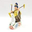 仏像 稲荷大明神 騎狐像 総高15cm 桧木彩色 お稲荷さん お稲荷様 稲荷神 荼吉尼天 木彫 像 販売 ぶつぞう 木彫りの仏像 仏壇 仏具 仏壇仏具 ひのき ...