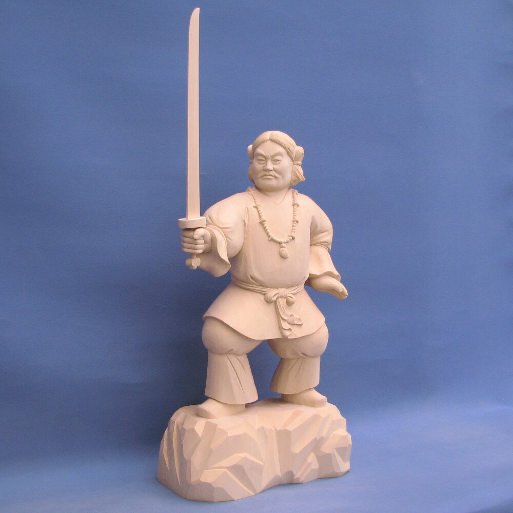 神像 須佐之男命 スサノオ 60cm 桧木 2