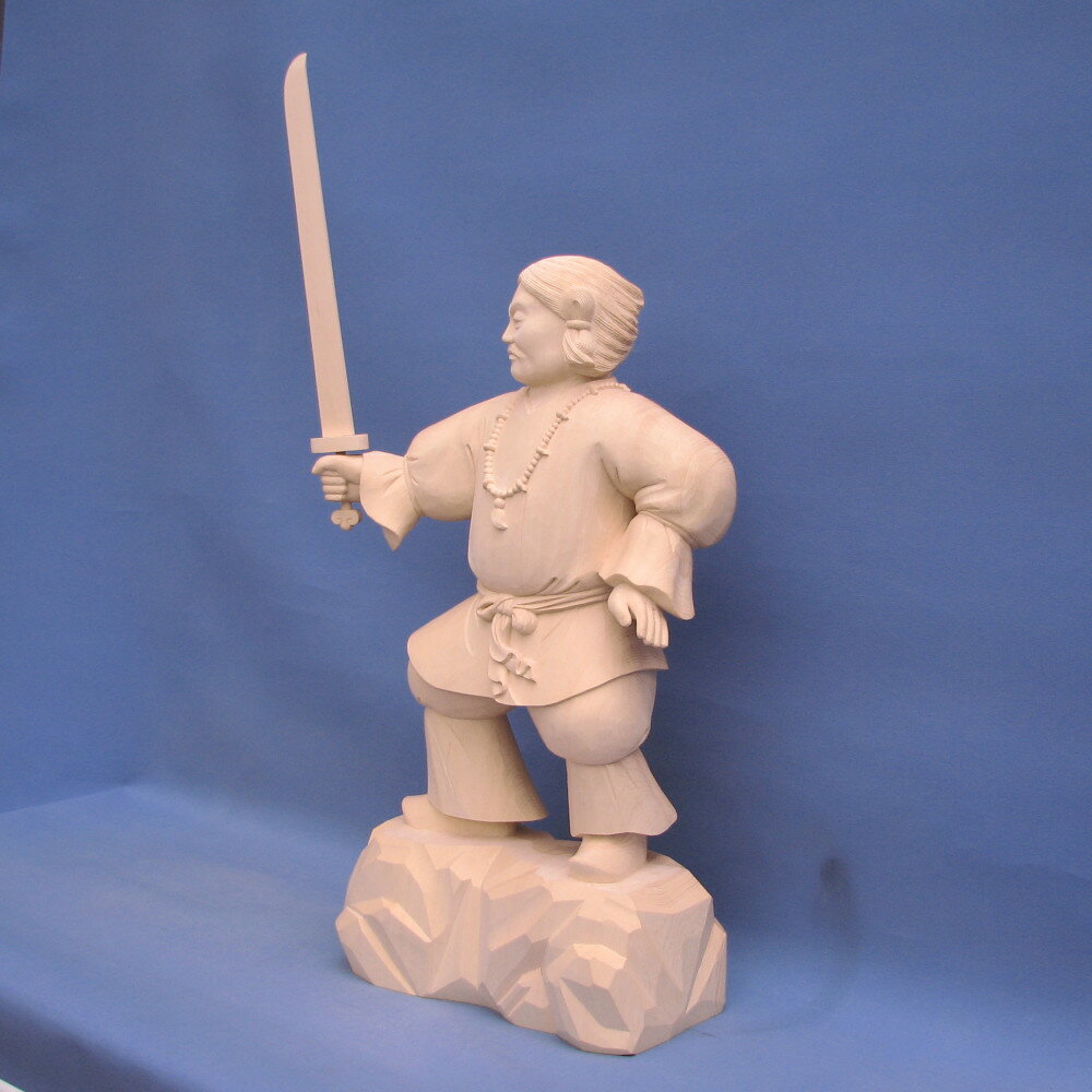神像 須佐之男命 スサノオ 60cm 桧木 3