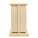 木製仏具 白木厨子 内寸W14*D17*H27cm 桧木 お厨子 厨子仏壇 仏具 厨子 仏壇用品 仏壇 ひのき ヒノキ 檜 桧 高級感 木製 小型 ミニ仏壇 コ...