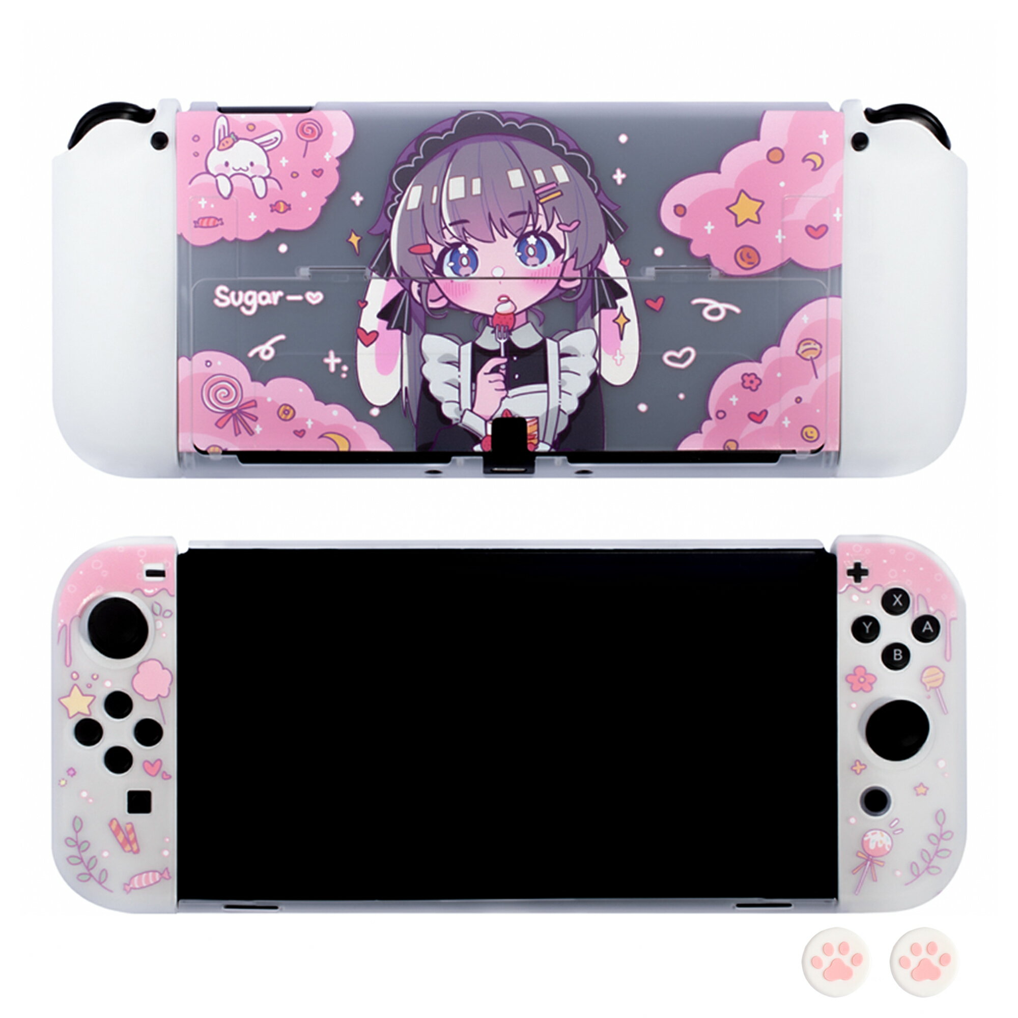 【★RSL出荷★】Nintendo switch 有機el カバー switchカバー switchケース 任天堂 保護カバー ドック対応 ケース ジョ…