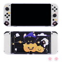 【★RSL出荷★】【halloween】switch 有機EL カバー switch 任天堂 保護カバー ドック対応 ケース ジョイコン カバー TPU素材 有機EL カバー スタンド機能使える 可愛い オシャレ ハロウィン