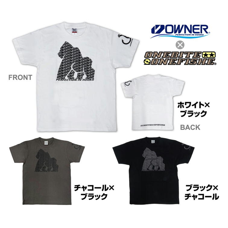 OWNER オーナー OBOFコラボTシャツ M.T.G ホワイト/ブラック Lサイズ