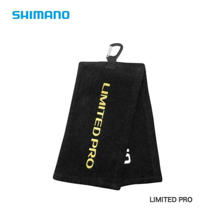 シマノ(SHIMANO)AC-060P フィッシングタオル LIMITED PRO ブラック