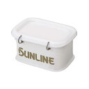 サンライン SUNLINE SB-403 エサバケツM ホワイト