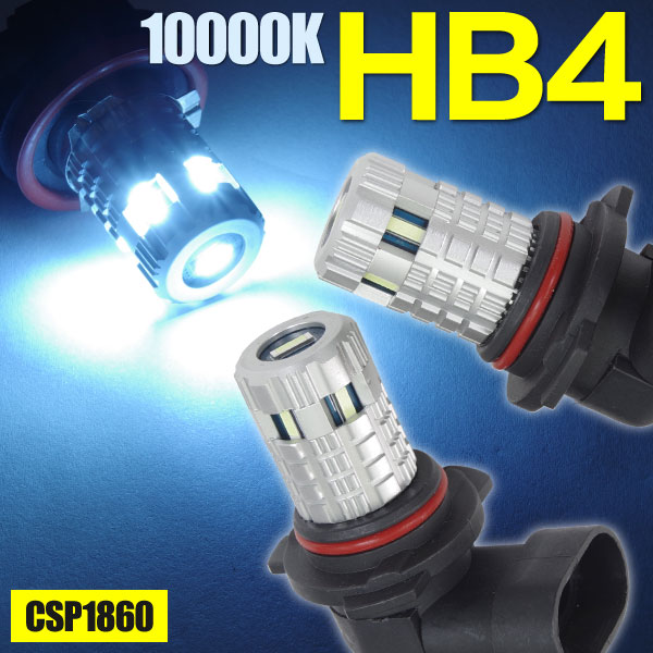 AZ製 インプレッサ GH系 H19.6～ LED フォグランプ HB4 アイスブルー 10000K 90w級(24w) 2本セット CSP1860 ※ネコポス限定送料無料 アズーリ