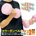 ダンベル 3kg 2個セット 筋トレ ダイエット フィットネス かわい...(4)
