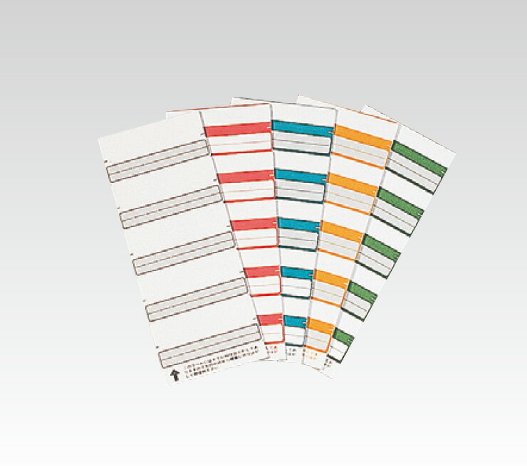 くろがね フォルダーラベル（1袋1色　50フォルダー分入り）個別フォルダ・懸案フォルダ用 ラベルシール ファイリング オフィス用品 事務用品 白 赤 青 黄 緑 くろがね JN-A4BL