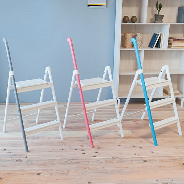 HANDLE STEP ハンドルステップ 3段 SS-3 長谷川工業 脚立 天板高さ58cm 1段の高さが低く、足への負担を..