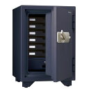 日本アイエスケイ 50L 特殊マグネットロック式金庫 2時間耐火 アラーム付 KMX-50MNA キングクラウン 業務用金庫