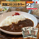 【楽天カレーランキング1位獲得!!】送料無料 カレー レトルト ポーク スパイス カリー 黒豚 カツカレー ポークカレー 鹿児島 黒豚カレー レトルト惣菜 レトルト食品 レトルトご飯/黒豚カレー2袋セット/時短