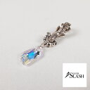 SILVER SLASH マーメイドペンダント スワロフスキー 人魚 海 mermaid ネックレストップ スラッシュ SV950