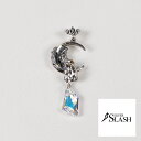 SILVER SLASH ルナ ペンダントトップ ルナ 月の女神 月 神話 クレーター 幻想的 月光 シトリン スワロフスキー SV950 シルバー スラッシュ