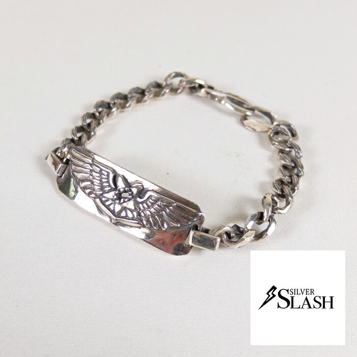 【SLASH】ミリタリーブレスレット・シューティング・スター/カッコいい/プレゼント/SV950/シルバー