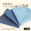 ̏  { nJ` 45cm~45cm 100% Rbg100 cotton  F  lCr[ jZbNX v[g j w iw ̓ a g ^f {  japan blue VR {i