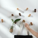 【楽天スーパーSALE】引っ掛け タオル干し ウッドウォールフック 壁掛けフック コートハンガ 衣類収納 玄関 フック キッチン 胡桃木 ハンガー ウォールフッ...