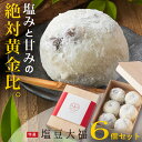 母の日 お菓子 プレゼント【京都出町柳 塩豆大福】【6個セット】【送料無料】和菓子 人気 スイーツ おいしい大福 豆大福【京都出町柳 千賀】お祝い お誕生日 出...