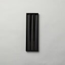 ≪kuros'のこだわりギフト≫ hashi-coo ハシコ 国産杉 漆黒極細箸 ペア 6角形/8角形 国産 日本製 福井 食洗器対応 本漆 漆塗り 最高級 男...